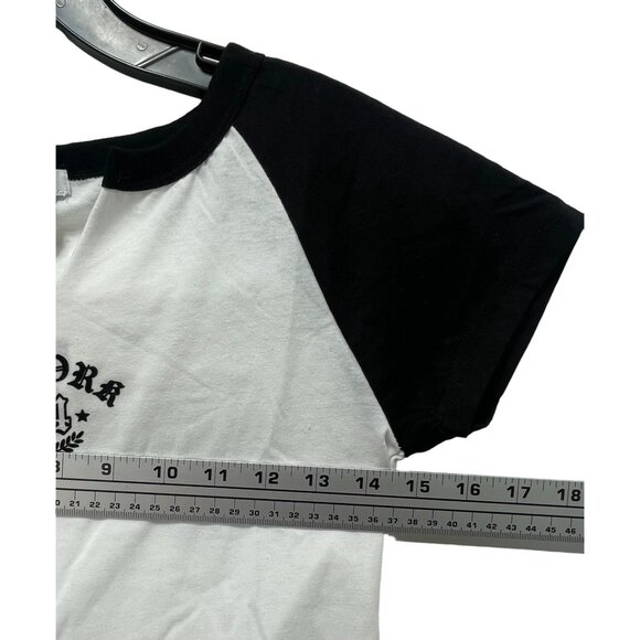 Rue 21 - Women's Short Sleeves T-Shirt - Graphic Tee - White - Large - Picture 3 of 12